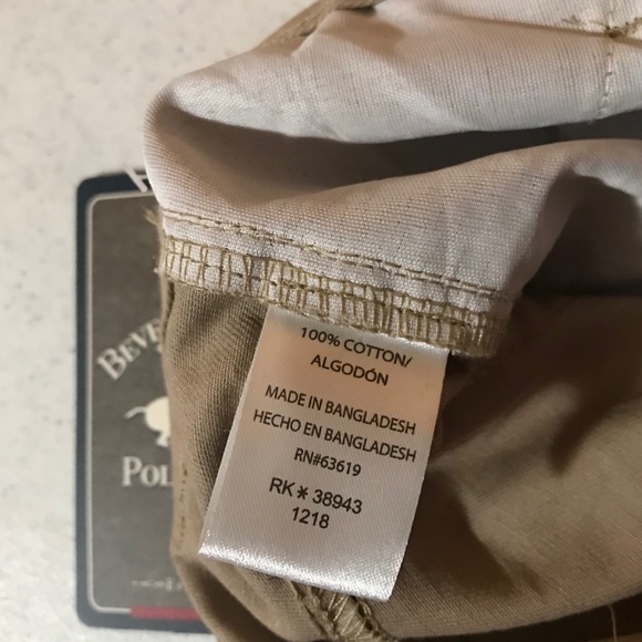 🍀 Beverly Hills Polo Club Boy’s belted shorts 20 - Picture 4 of 4